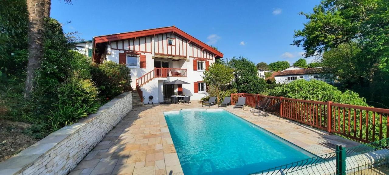Chambre D'Hotes Avec Piscine Au Calme Dans Maison Basque Ascain Exterior foto